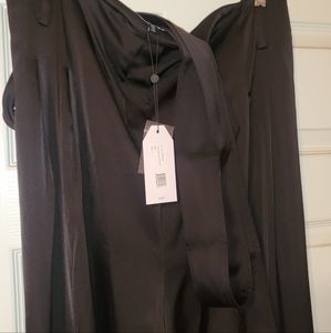 Universal Standard Tresa Wide Leg Tie Pants